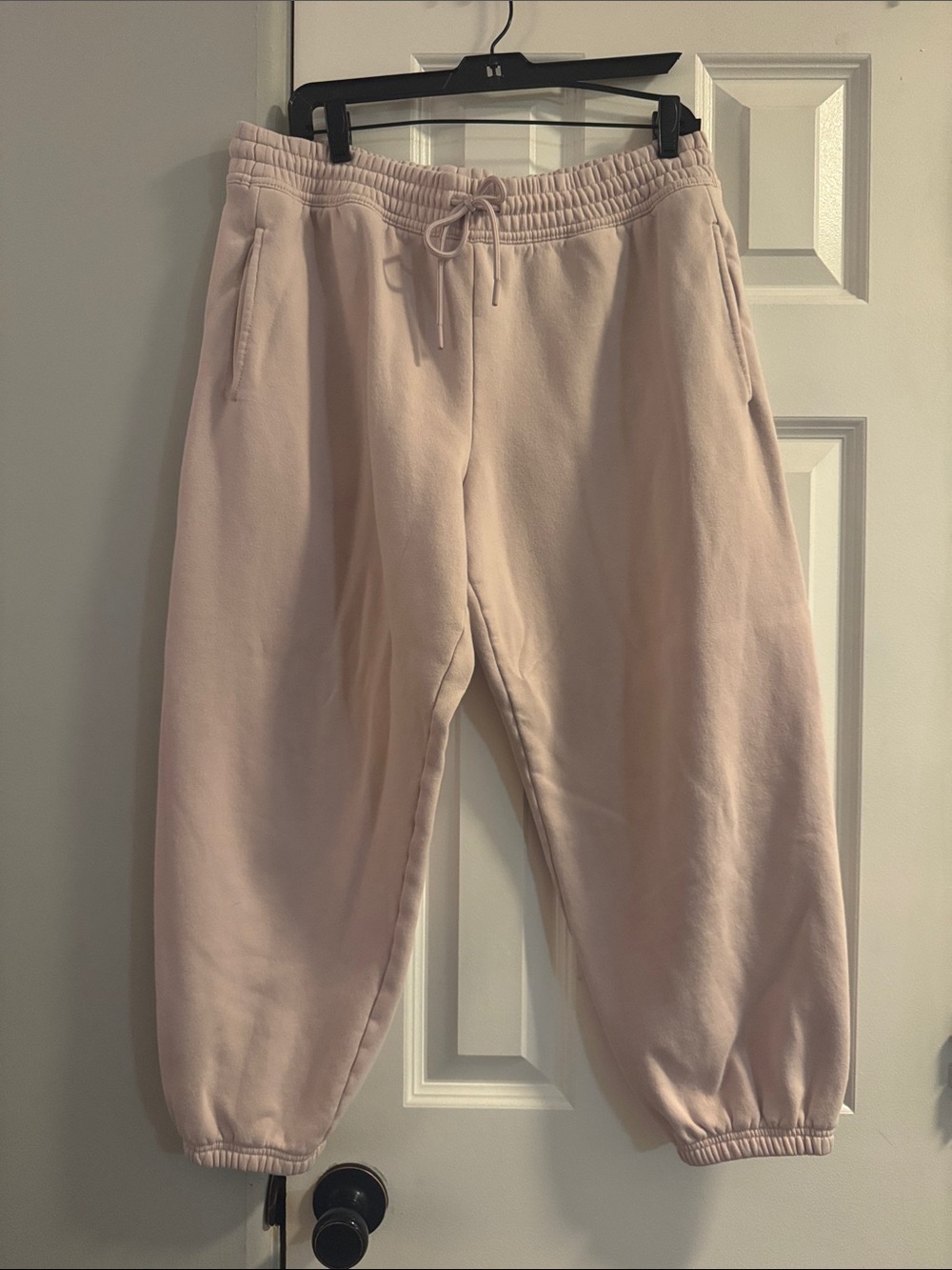 Athleta Pale Pink Cozy Jogger Sweatpants
